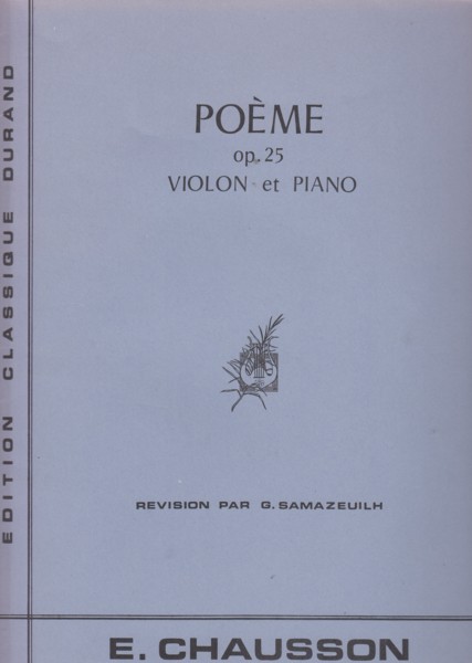 Poeme, Op.25 - Violin & Piano