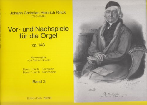Vor -und Nachspiele for Organ, Op.143 Volume 3