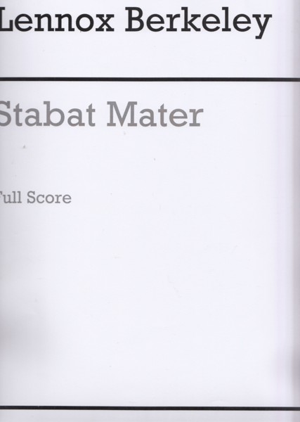Stabat Mater - Full Score