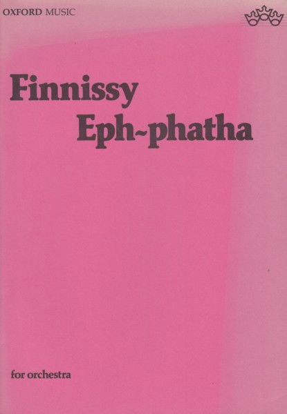 Eph-phatha for Orchestra - Full Score