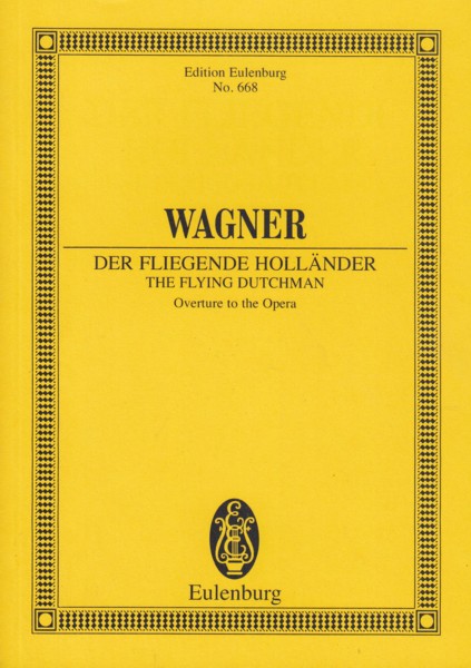 The Flying Dutchman, Overture - Study Score