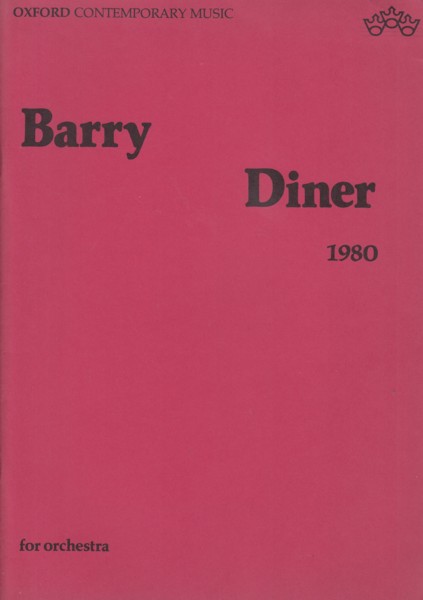 Diner (1980) for Orchestra - Full Score