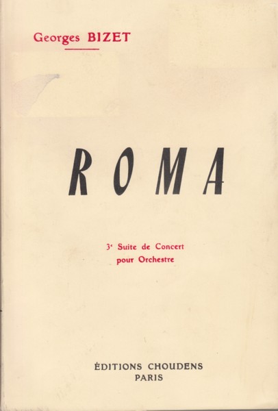 Roma, 3e Suite de Concert pour Orchestre - Full Score