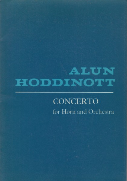 Concerto for Horn and Orchestra, Op.65 - Study Score