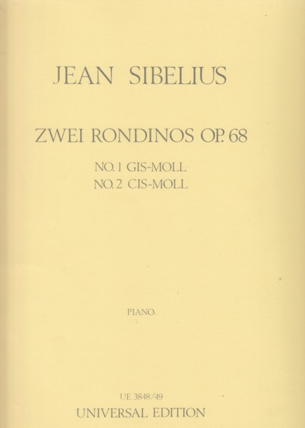 Two Rondinos for Piano, Op.68