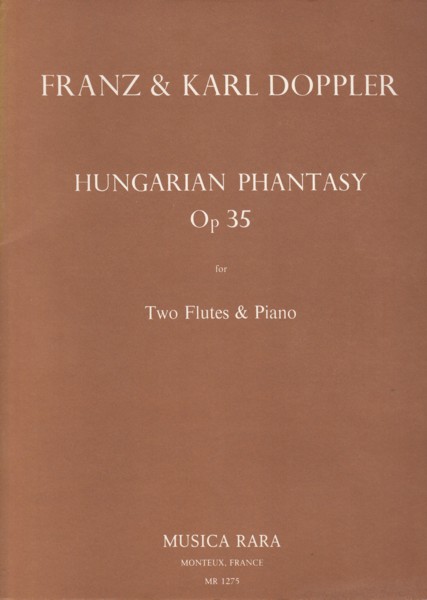 Hungarian Phantasy, Op.35 for Two Flutes and Piano