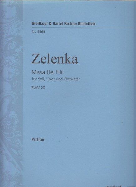 Missa Dei Filii, ZWV 20 - Full Score