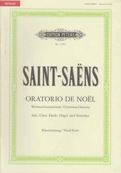 Oratorio de Noel - Vocal Score