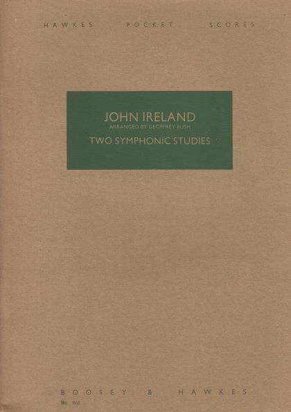 Two Symphonic Studies - Study Score