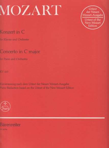 Piano Concerto No.13 in C major, KV 415 - Two Piano Reduction