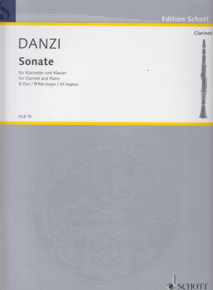 Sonata for Clarinet and Piano in B flat major