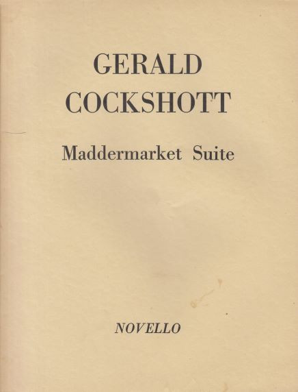 Maddermarket Suite - Full Score