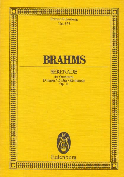 Serenade for Orchestra in D major, Op.11 - Study Score