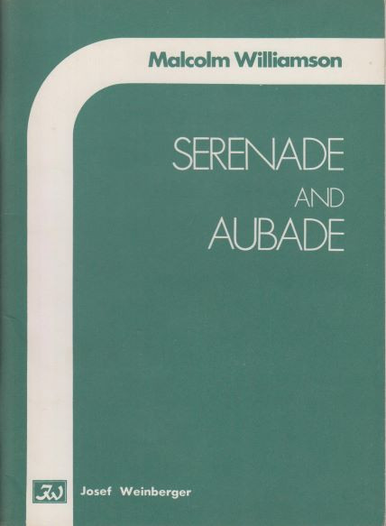 Serenade and Aubade - Study Score