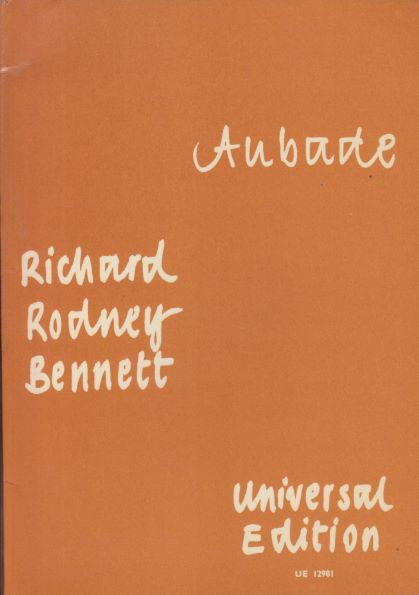 Aubade for Orchestra - Study Score