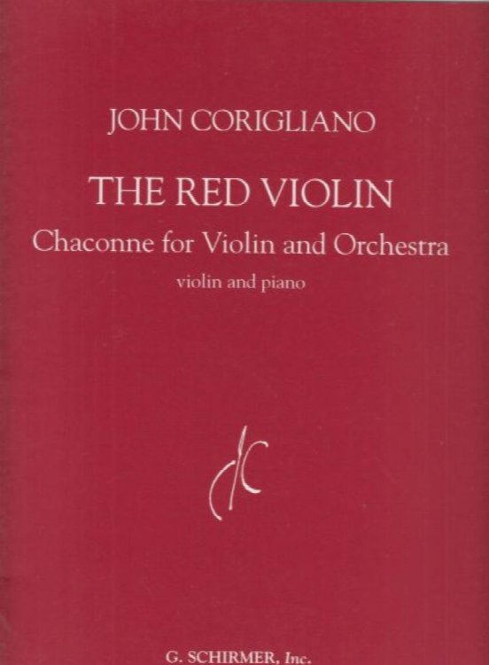The Red Violin, Chaconne for Violin and Orchestra - Violin & Piano
