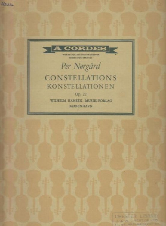 Constellations, Concerto for 12 Strings, Op.22 - Full Score