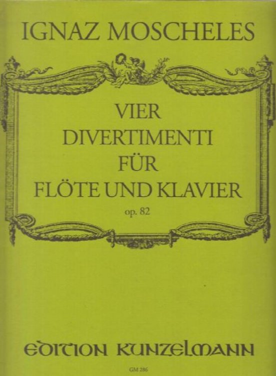 Four Divertmenti for Flute & Piano, Op.82