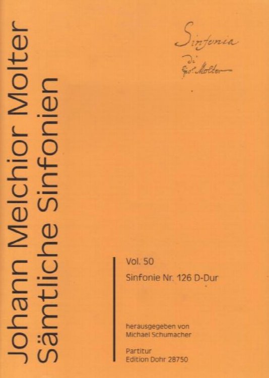 Symphony No.126 in D major, MWV VII 126 - Full Score