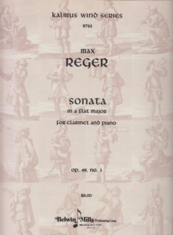 Clarinet Sonata in A flat major, Op.49 No.1