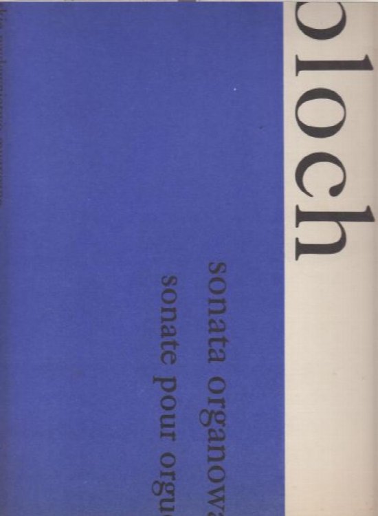 Sonata Organowa - Sonata for Organ