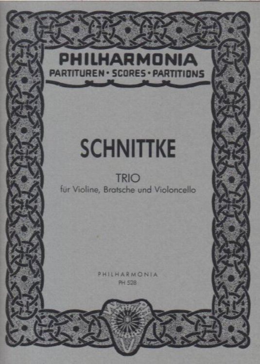 Trio for Violin, Viola and Cello - Study Score
