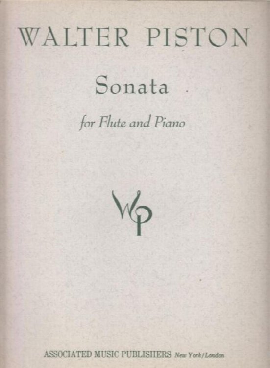 Sonata for Flute and Piano