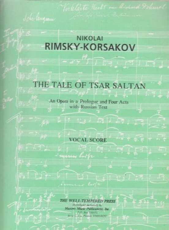 The Tale of Tsar Saltan - Vocal Score