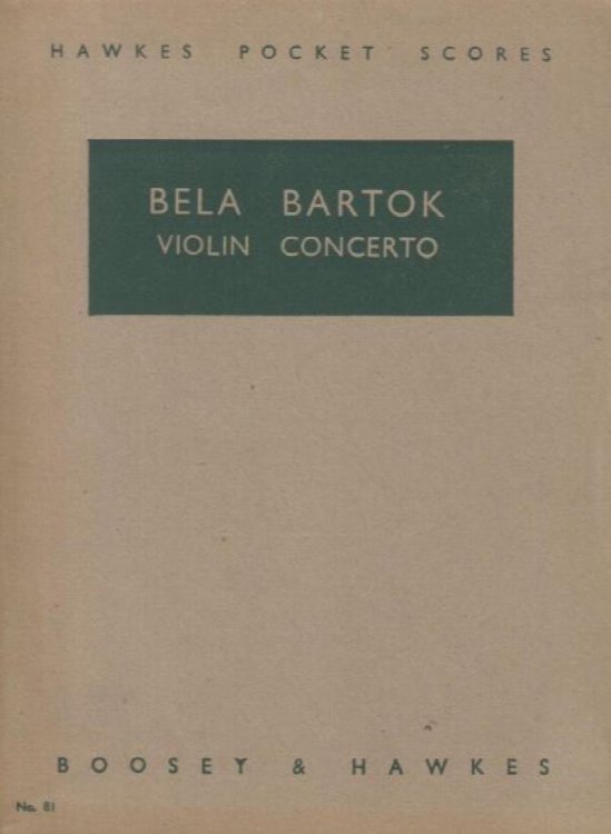 Violin Concerto No.2 - Study Score