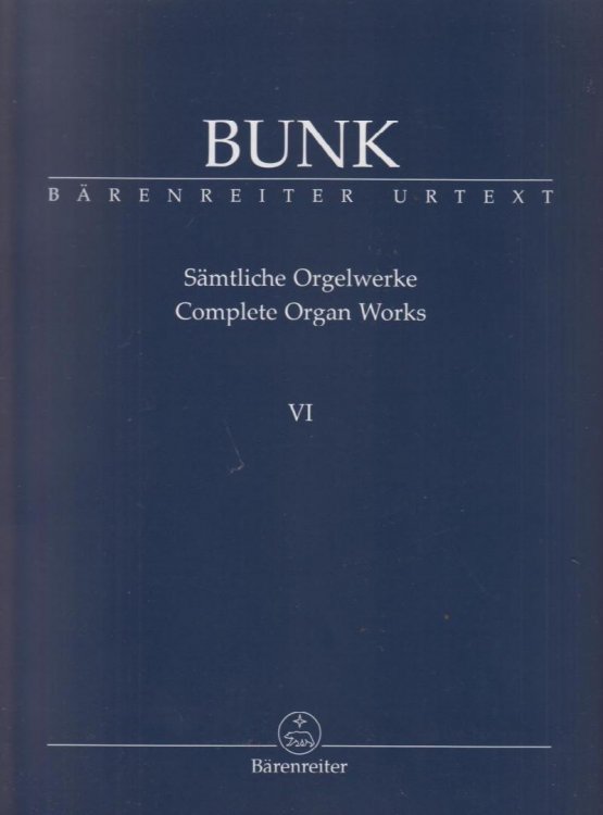 Complete Organ Works Volume VI - Score + CD
