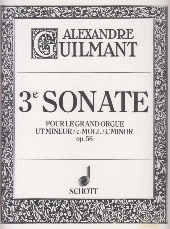 Organ Sonata No.3 in c minor, Op.56