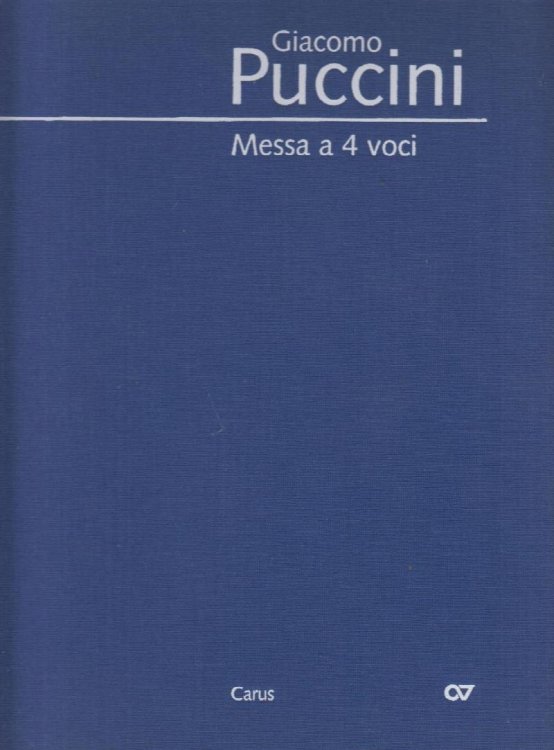 Messa a 4 Voci con Orchestra - Full Score