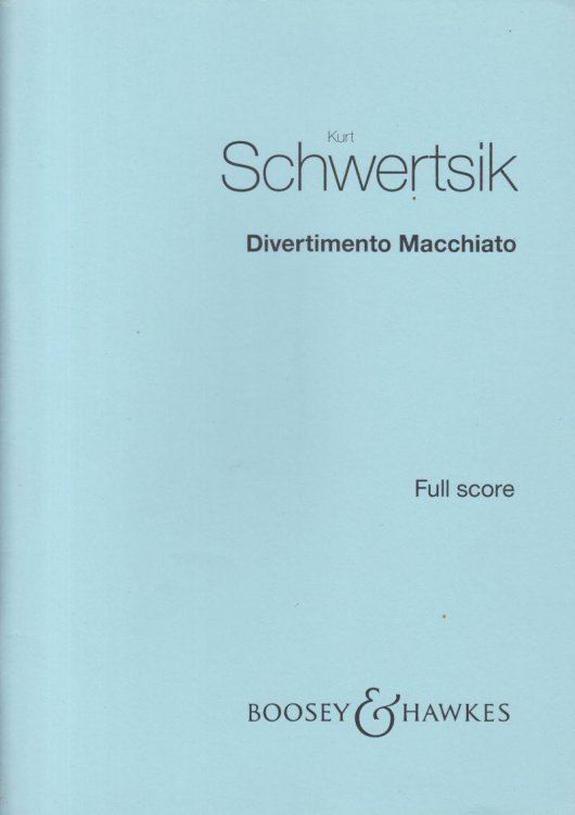 Divertimento Macchiato for Trumpet and Orchestra - Full Score