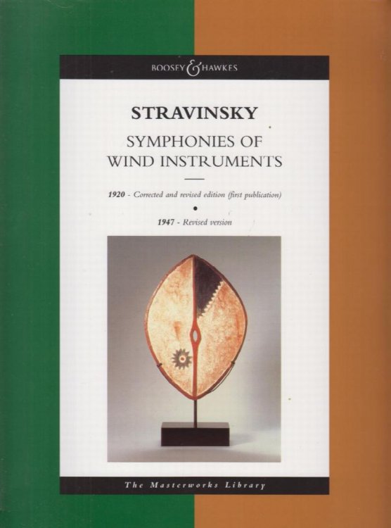 Symphonies of Wind Instruments - Full Score (2 Versions)