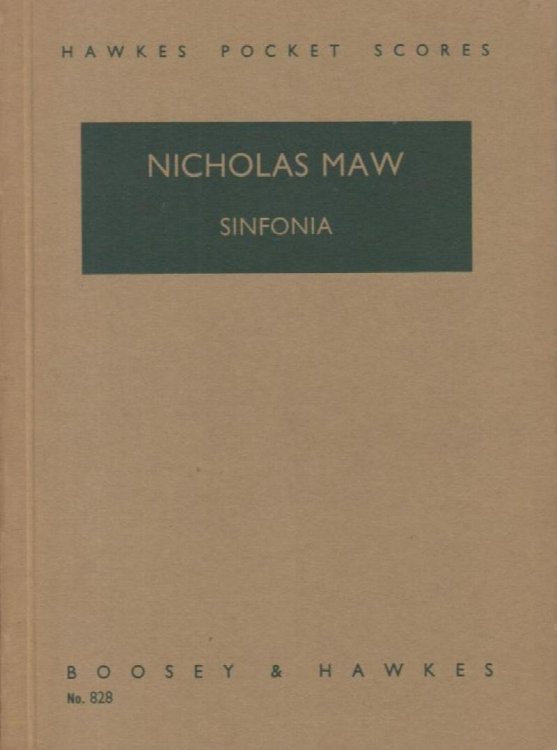 Sinfonia for Small Orchestra - Study Score
