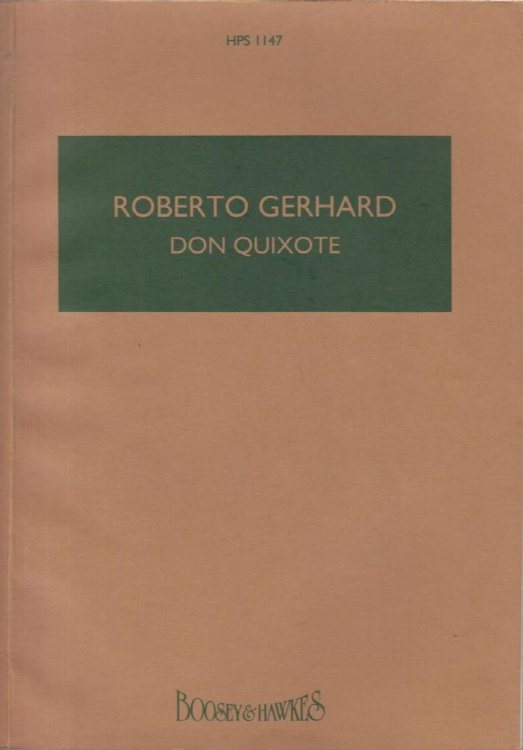 Don Quixote, ballet - Study Score