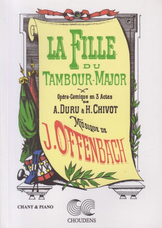 La Fille du Tambour-Major - Vocal Score