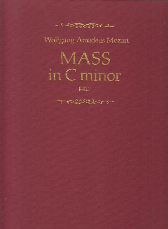 Mass in c minor, K427 - Full Score (ed.Maunder)