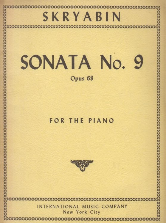 Piano Sonata No.9, Op.68