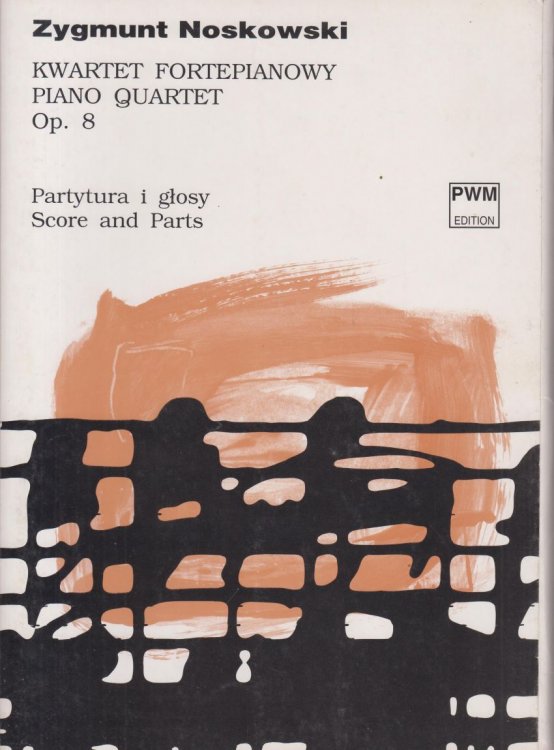 Piano Quartet in d minor, Op.8 - Set of Parts