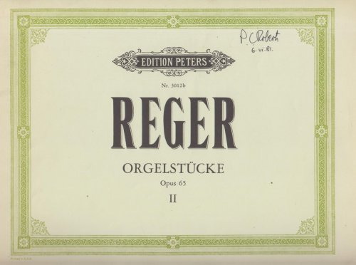 Organ Pieces Op.65 Vol.2