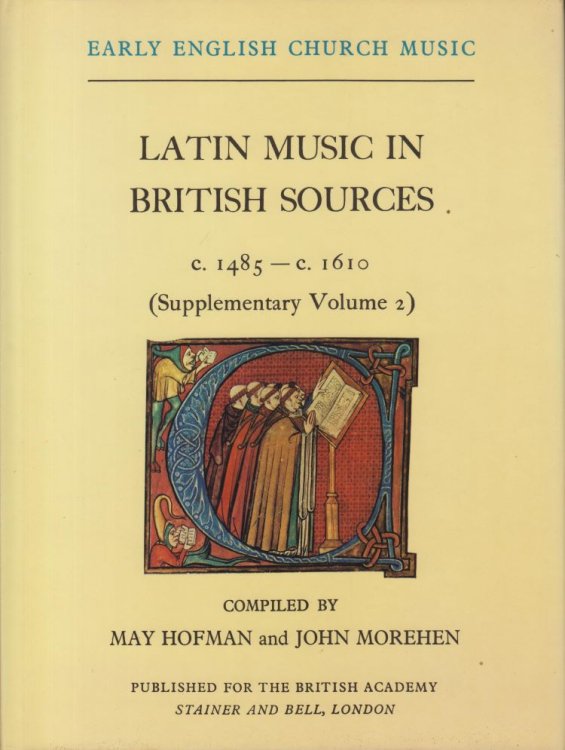 Latin Music in British Sources c.1485 - c.1610 (Supplementary Volume 2)