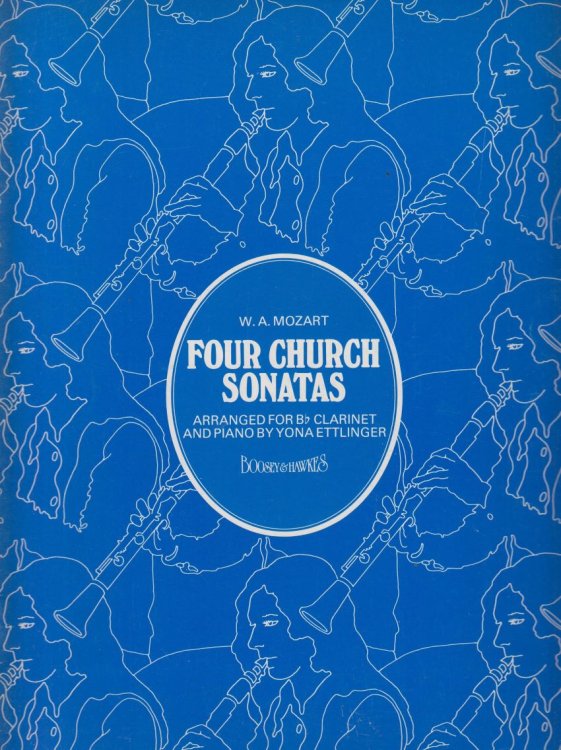 Four Church Sonatas for Clarinet in B flat and Piano