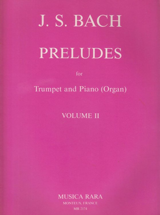 Preludes for Trumpet in C and Piano (Organ), Volume II