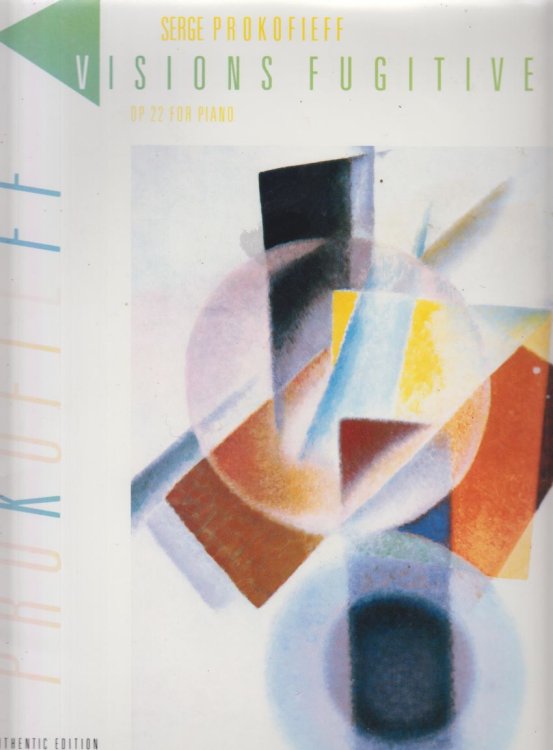 Visions Fugitives, Op.22 for Piano Solo