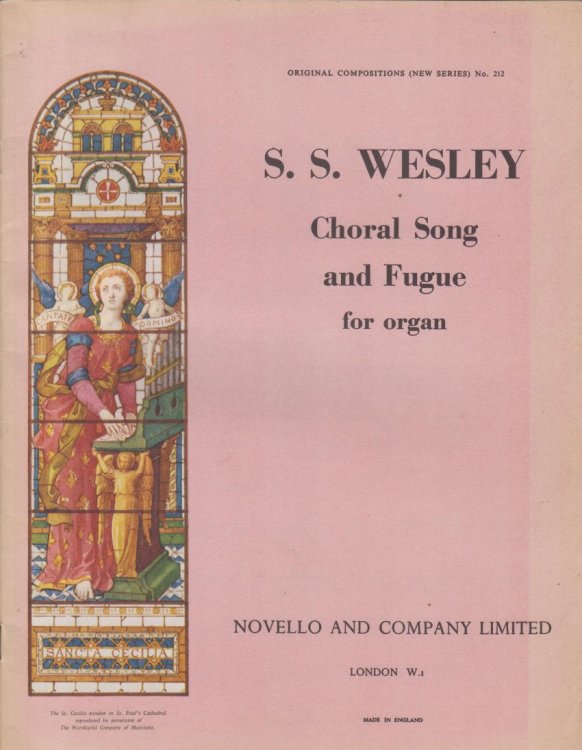 Choral Song and Fugue for Organ
