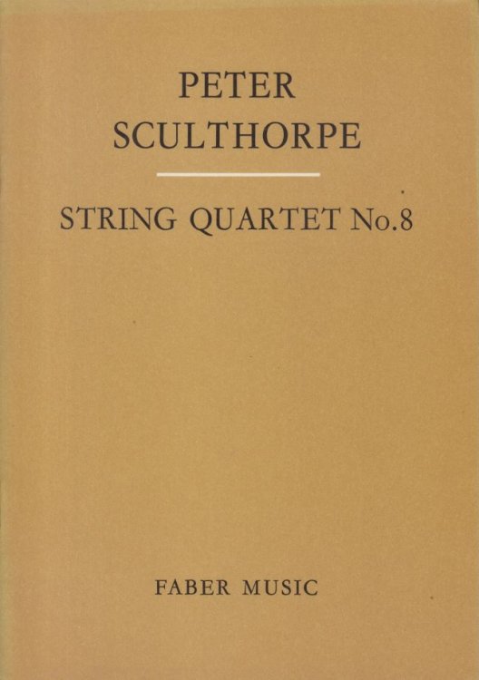 String Quartet No.8 - Study Score