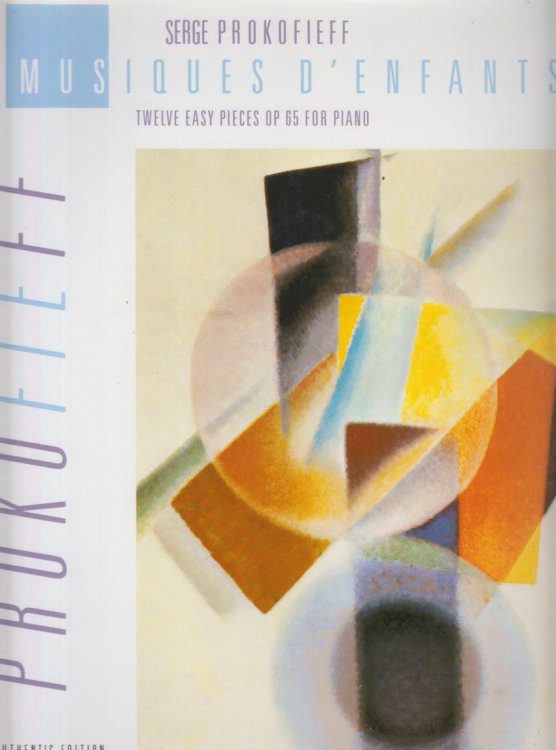 Twelve Easy Pieces for Piano, Op.65