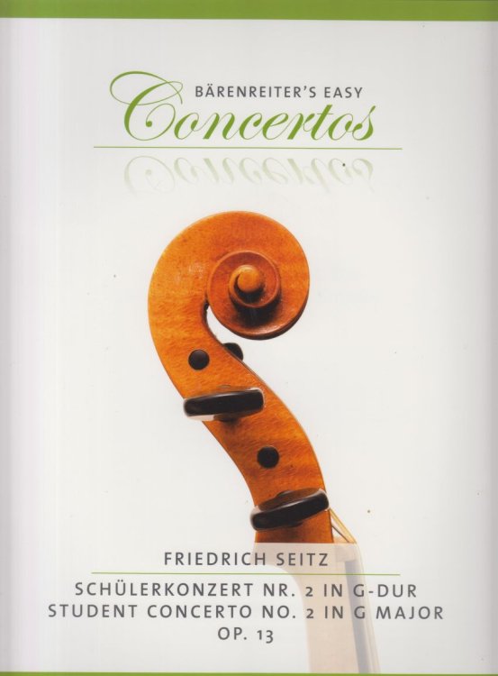 Student Concerto No.2 in G major, Op 13 - Violin & Piano