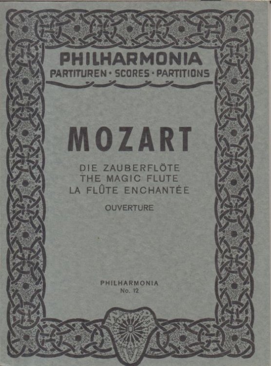The Magic Flute, Overture - Study Score